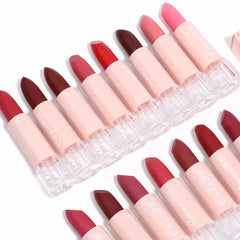 1PC Matte Nude Lipstick Waterproof Long Lasting Non-stick Makeup