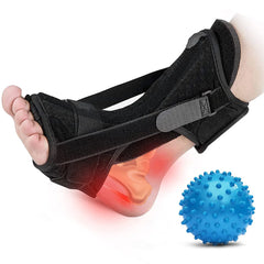 Plantar Fasciitis Night Splint Adjustable Foot Drop Orthotic Brace for Plantar Fasciitis & Achilles Tendonitis Breathable Splint