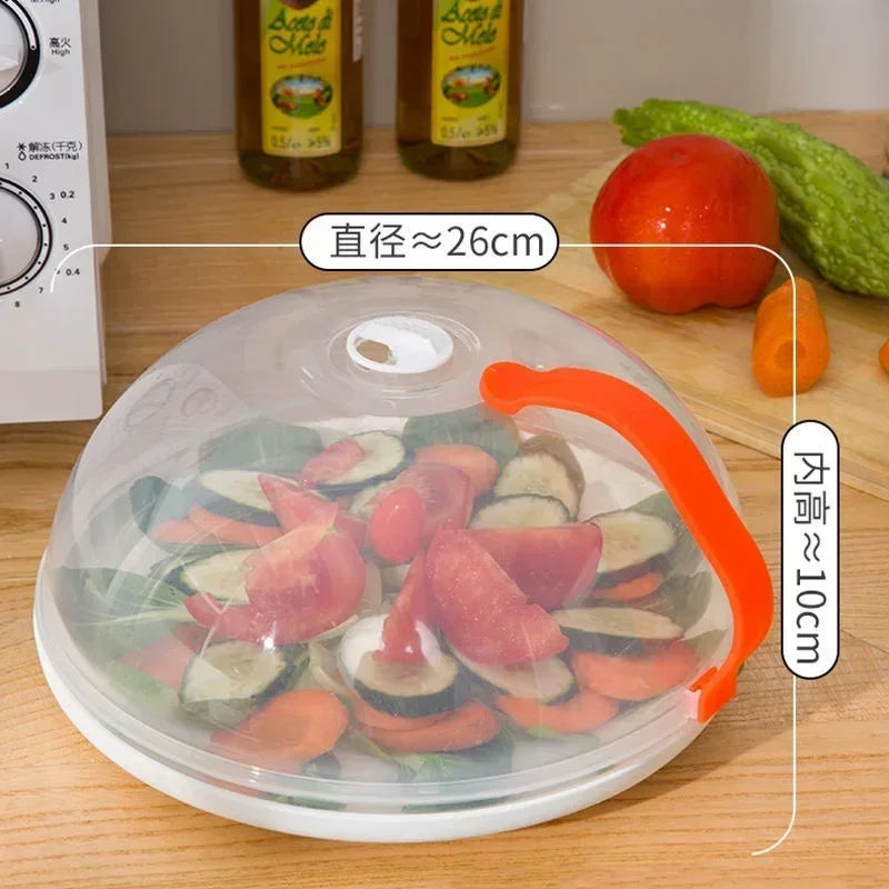 Kitchen Tools Multi-function Reusable Airtight Food Cover Anti Food Sputtering Professional Microwave Cover Steam