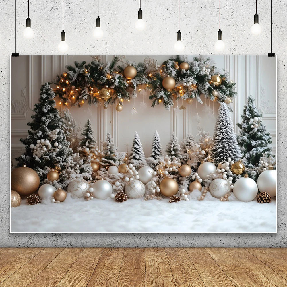 litter Tree Gifts Balls Family Party Decor Baby Photo Photographic Background Photo Studio