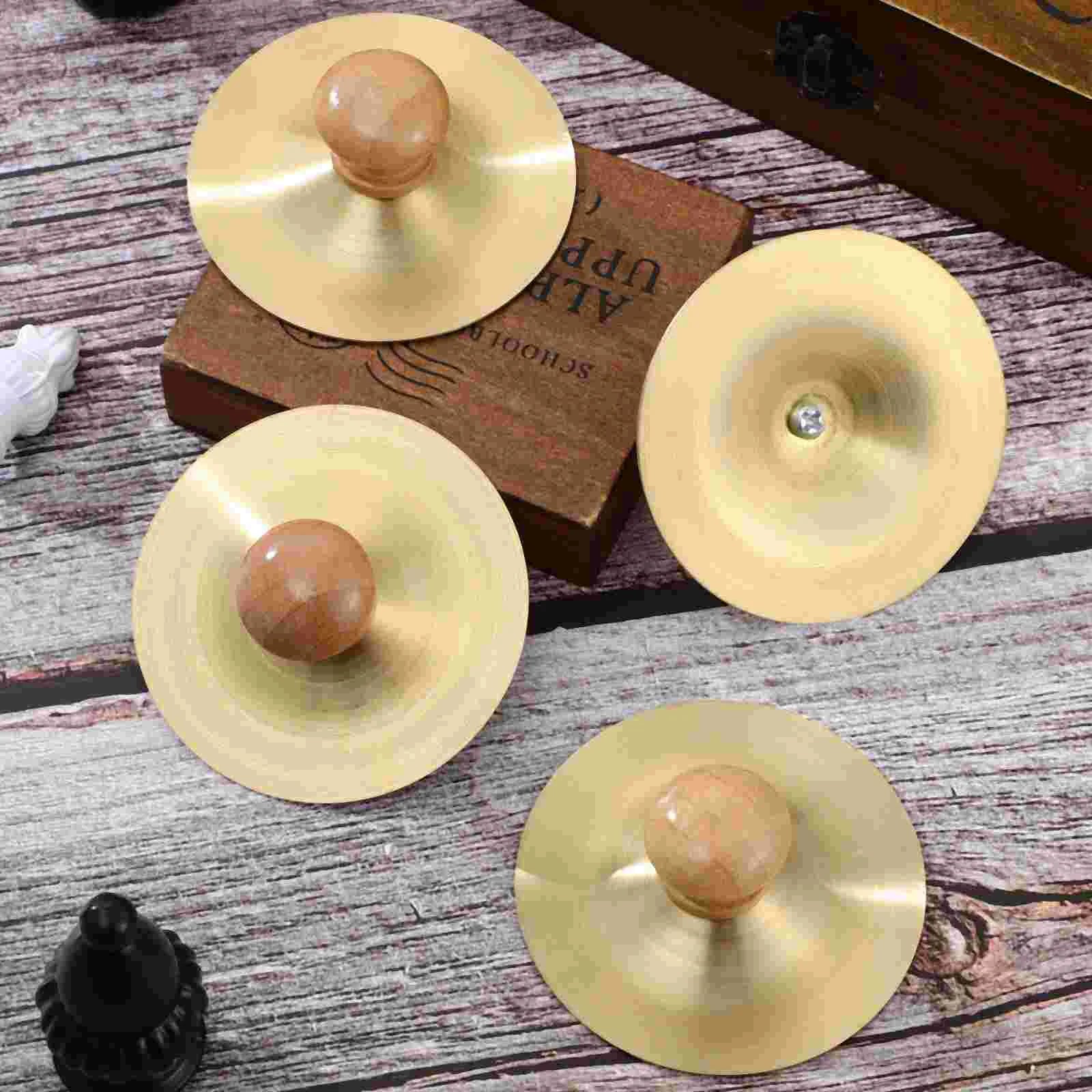 Durable Belly Iron Dance Finger Cymbal Brass Musical Instrument