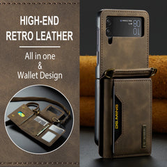 Leather Protection Wallet Funda Case for Samsung Galaxy Cover