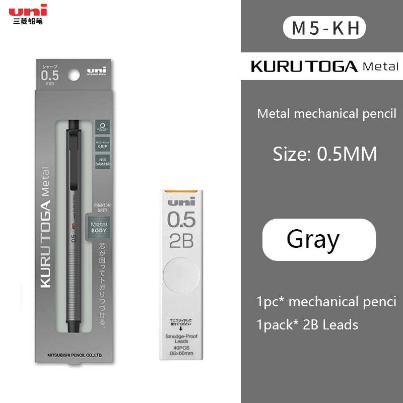 Pencil M5-KH 0.5mm Lead More Stable Black Technology Rotation High End Lapices For School Office