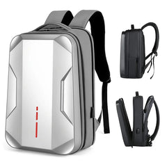 Men's 17.3 Inch Laptop Business Backpack Waterproof Hard Shell Backpack