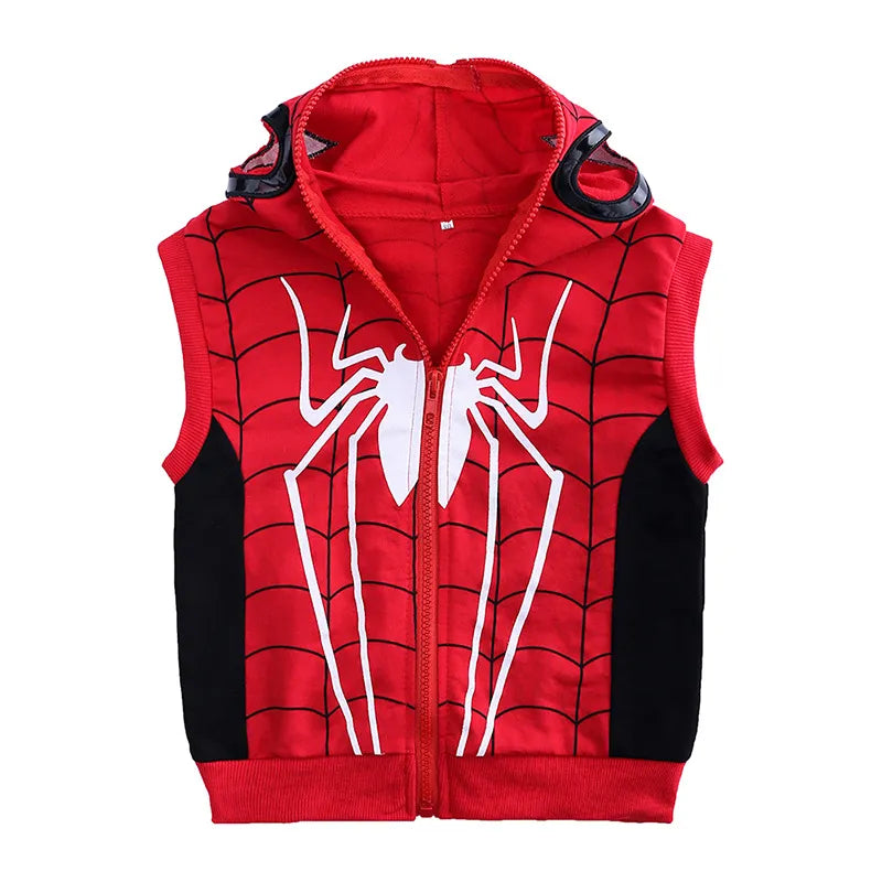 Cartoon Spiderman Autumn Baby Boys Superheroes Sets