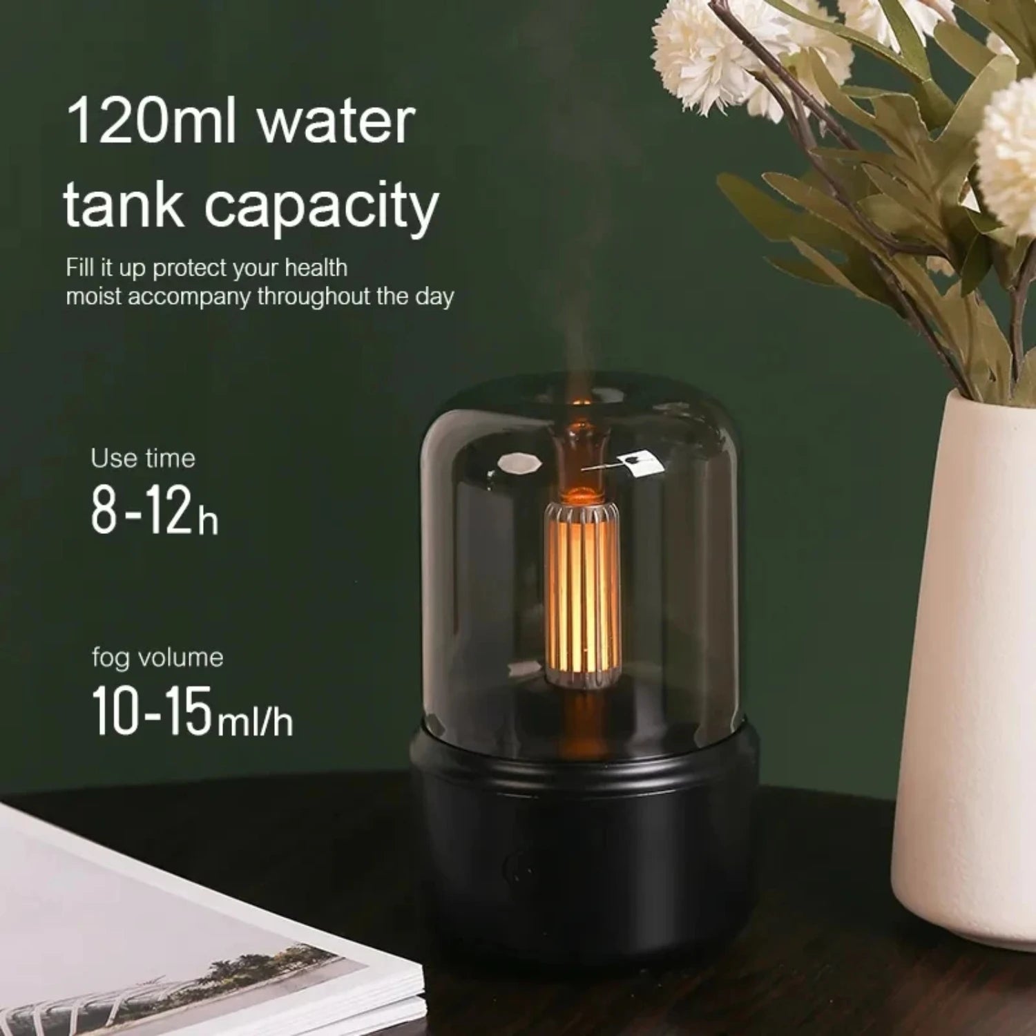 Compact and Effective Portable USB Mini Essential Oil Night Light Air Humidifier