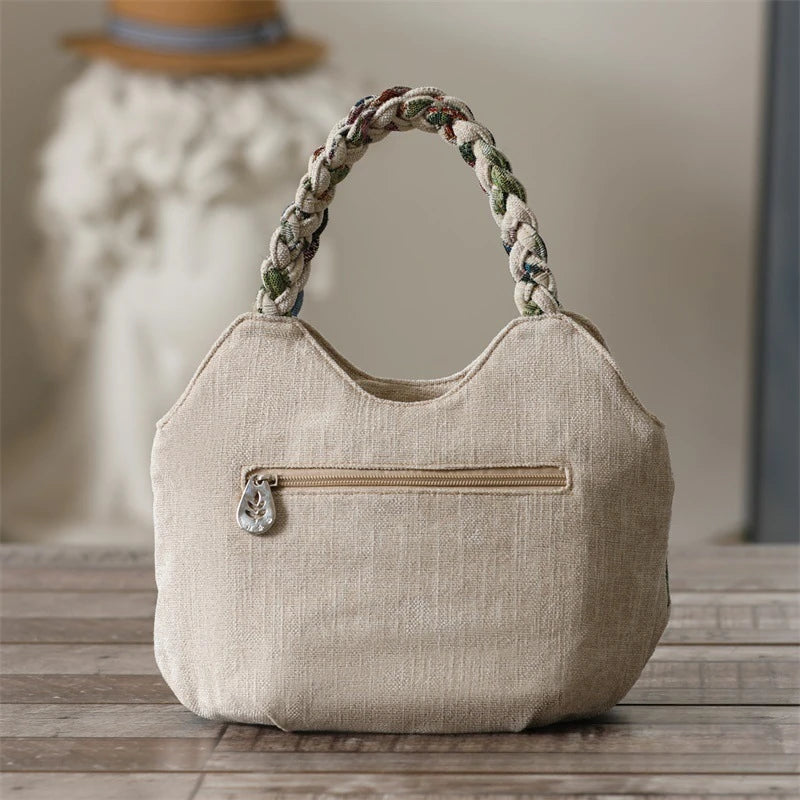 Original Ethnic Style Handbag Canvas Embroidered Women's Bag