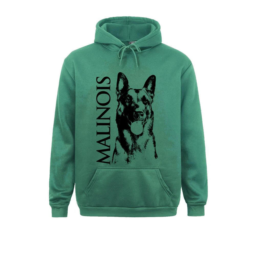 Malinois Dog Hoodies Animal Printed Men Woman Streetwear Hoodie Oversized Hooded Sweatshirts Pullovers Unisex Tracksuit Clothing