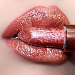 Glitter Diamonds Matte Lipstick Waterproof Long Last Color Rendering Non-stick Cup Nude Red Lipsticks