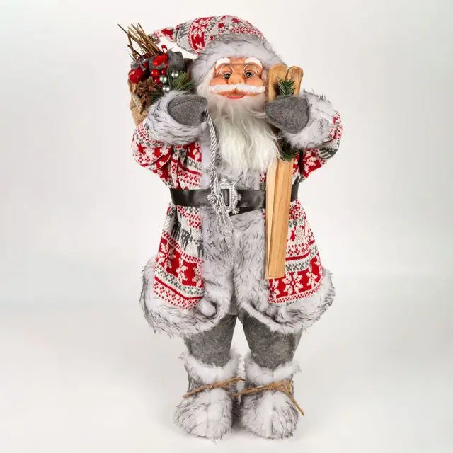 Big Santa Claus Doll 60cm Christmas Decorations New Year Home Room Decoration 2023 Christmas Tree Ornaments Kids Gift Navidad