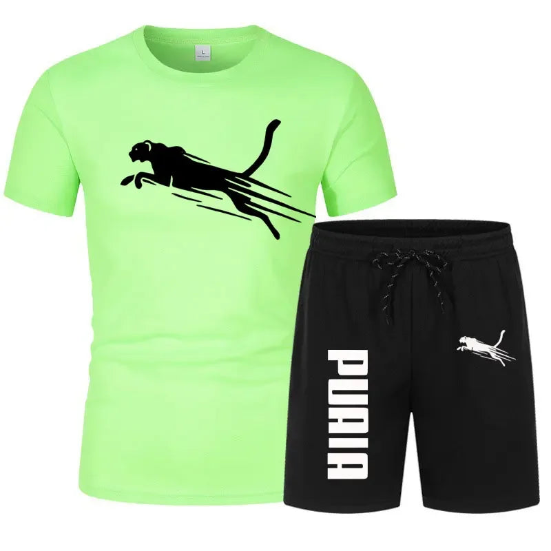 New Men's Clothing Summer Sports Suit