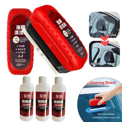 Car Glass Oil Film Remover Glass Polishing Compound Windshield Cleaner Car Glass Polishing