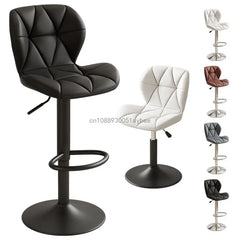 Bar Chair Modern Simple Bar Chair Cashier Front Desk Lifting Backrest Chair Household High Stool Bar High Stool