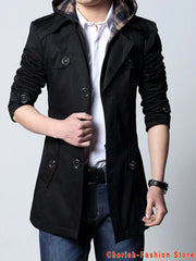 outwear long coat men