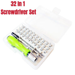 32 In 1 Screwdriver Set Precision Mini Magnetic Screwdriver Bits Kit Phone Mobile IPad Camera Maintenance Tool Repair