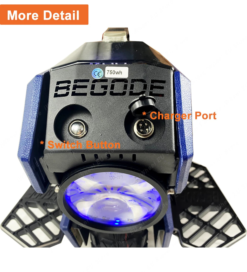 In Stock Newest Begode Mten4 Electric Unicycle 84V 750Wh Battery 1000W Motor 11inch Tire New Headlights Begode Mten 4 E-Wheel