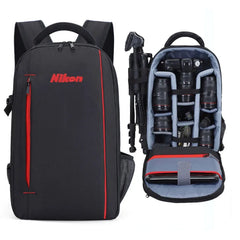 Professional Large-capacity Camera Bag Waterproof Nylon Wear-resistant Photography Backpack