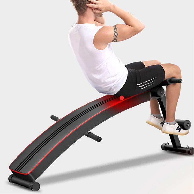 Home Exercise Bodybuilding Foldlable Mini Sit-up Bench