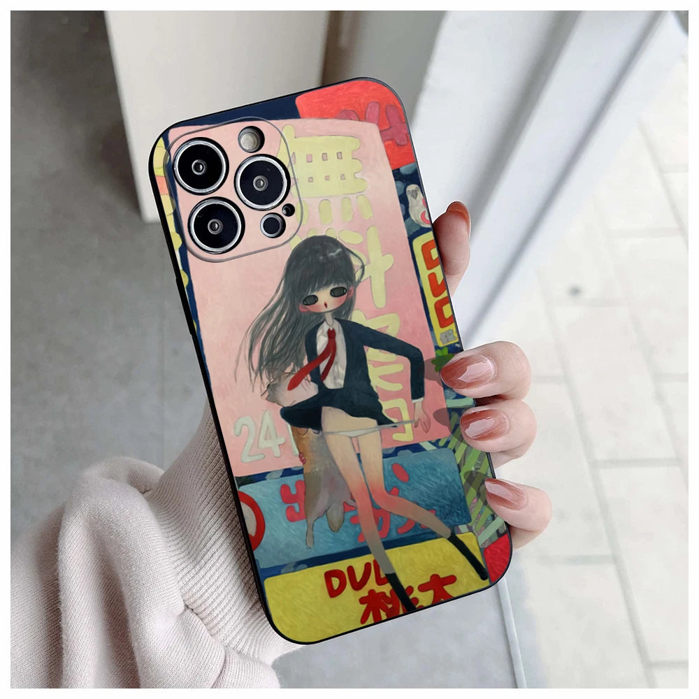 For IPhone 15 Pro Max Selling Aya Takano Mobile Phone Case For IPhone11 12 13 14Pro