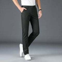 Spring Autumn Men's Casual Pants Man Slim Fit Chinos Fashion Trousers