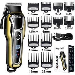 Clipper Electric Hair Trimmer for men Electric shaver professional Men's