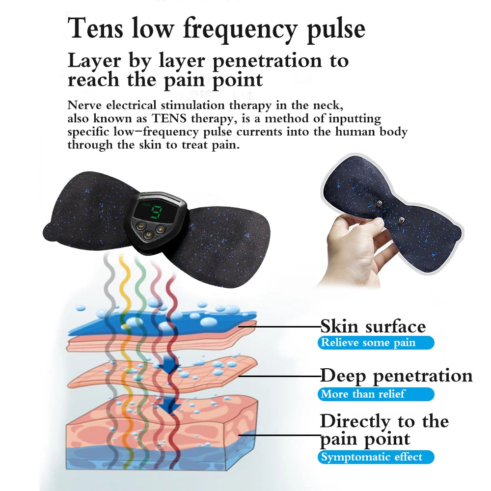 Electric Pulse Back and Neck Cervical Massager