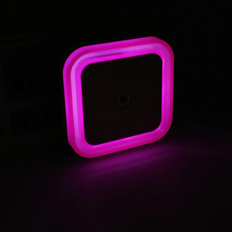 Wireless LED Night Light Sensor Lighting Mini EU Plug Nightlights Lamp For Children Room Bedroom Decoration Lighting