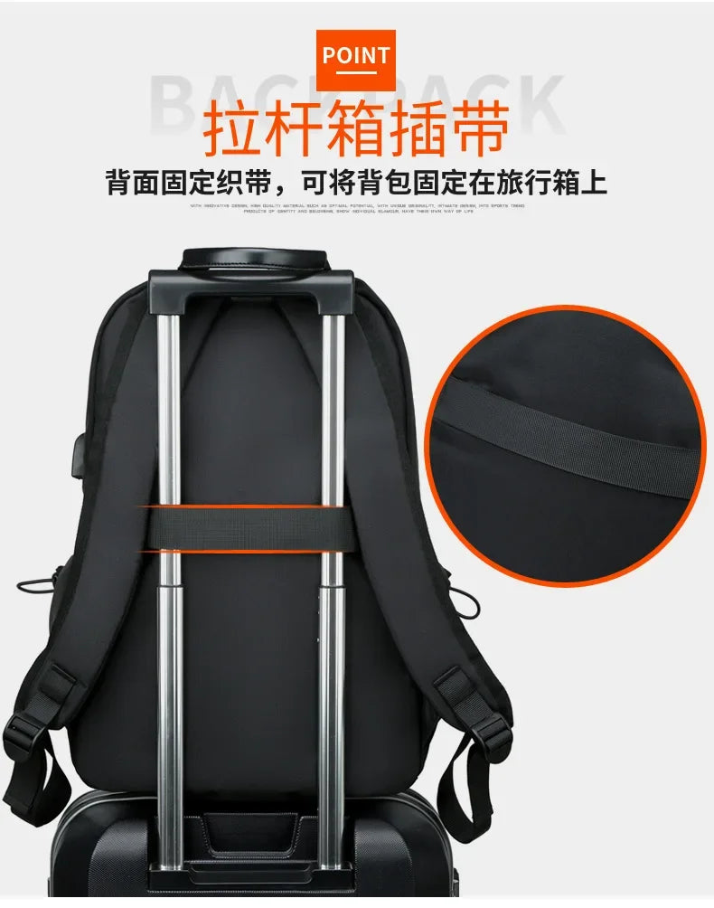 Backpack Men's Business Backpacks Outdoor Oxford Cloth Computer Bag Leisure Student Travel Bag