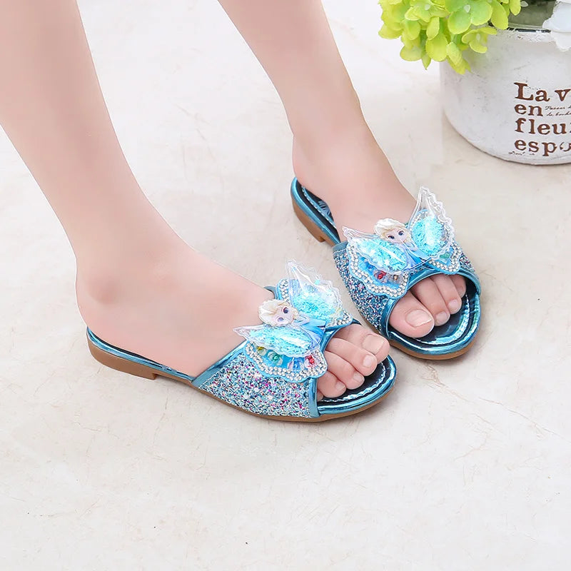 Disney Frozen Elsa Princess  Flat Shoes