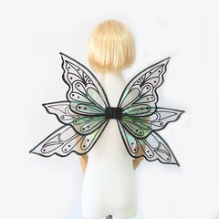 Fairy Wing Costume Elf Angel Butterfly Wings Women Girls Princess Cosplay Halloween Party Dress