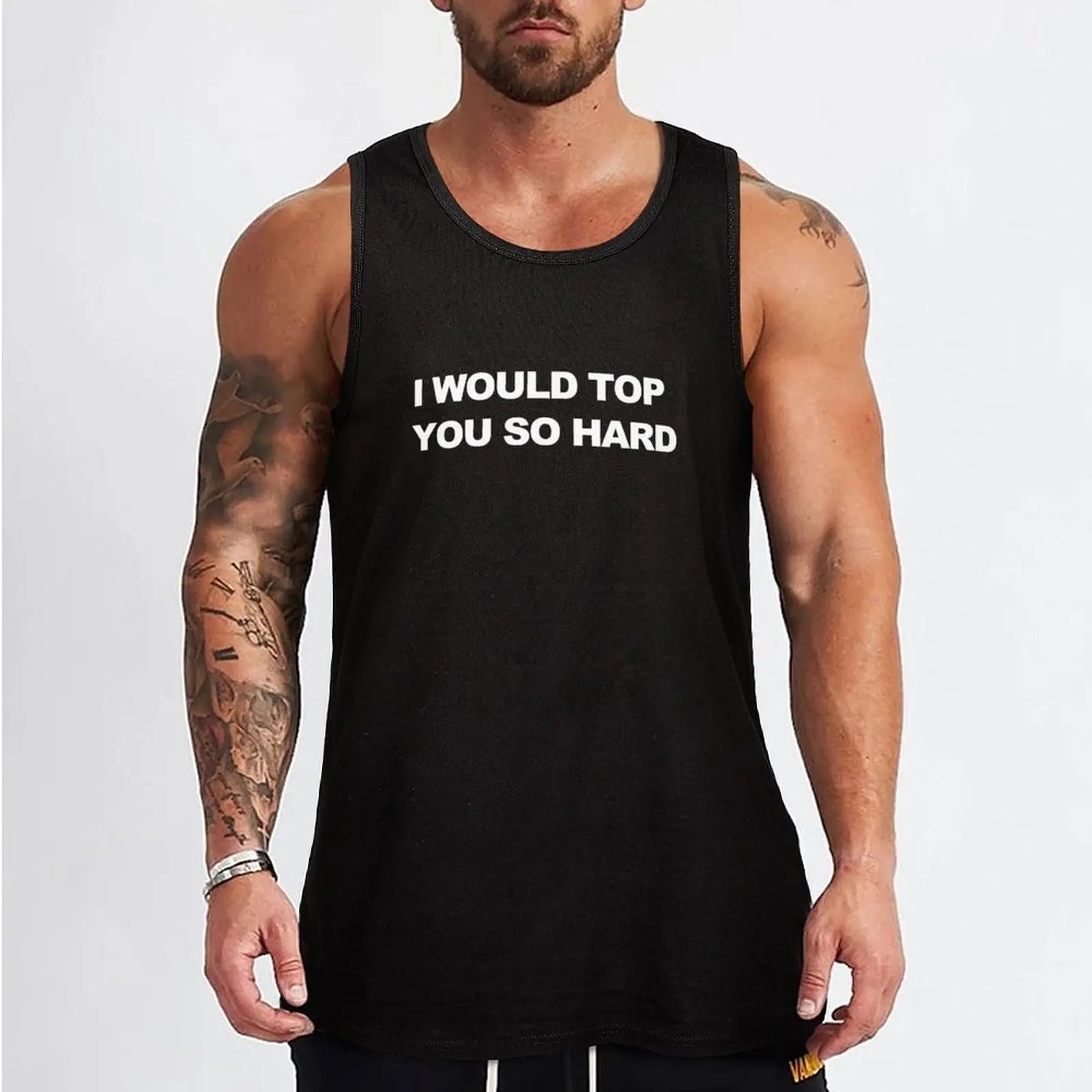 Tank Top t shirt gym gym clothes men Sleeveless top