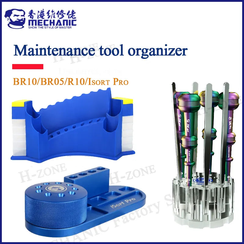 Storage Box Desktop Parts Maintenance Tool Organizer For Mobile Phone Repair Screwdriver/Tweezers Storage