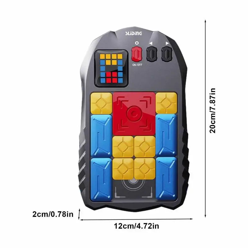 Super Slide Huarong Road Smart Sensor Game 500+ Levelled UP Brain Teaser Puzzles