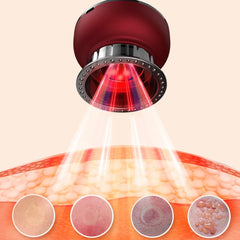 Smart Vacuum Cupping Massager Rechargeable Guasha hot compress anti cellulite Therapy