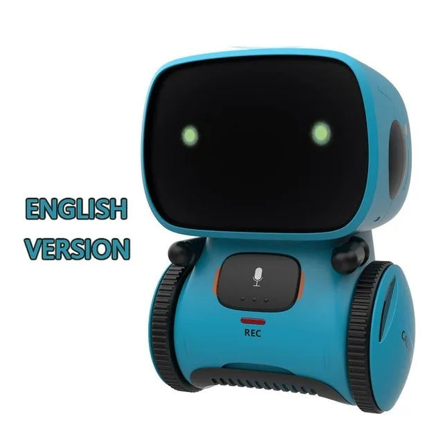 Emo Robot Smart Robots Dance Voice Command Sensor, Singing, Dancing, Repeating Robot Toy for Kids