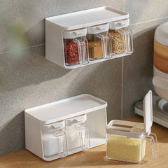 Seasoning Storage Box Combination Wall-mounted Kitchen Set