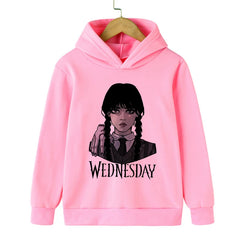 children's hoodies, Wednesday Adams sweatshirts