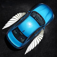 Car Angel Wings Welcome Light Rearview Mirror Welcome Light Angel Wings Carpet Projection