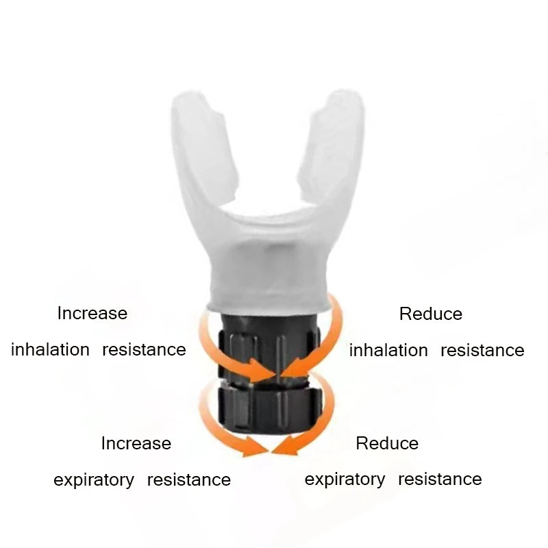 Breathing Trainer Lung Respirator Fitness Equipment