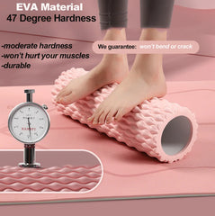 Foam Roller Yoga Roller 3D Massage Points Exercise Roller Fantastic Color Pain Relief Relaxing Muscle