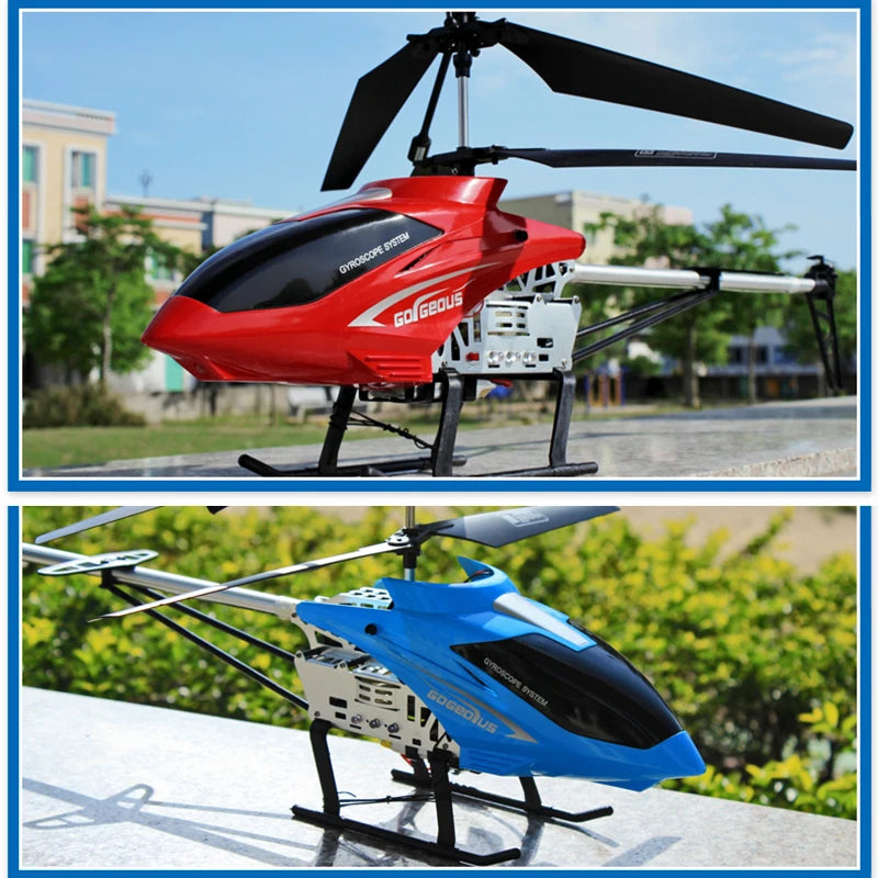 Large Remote Control Helicopter 80cm Extra 3.5CH 2.4G Rc Drone Durable Charging Toy Drone Model UAV Outdoor Aircraft Helicopter