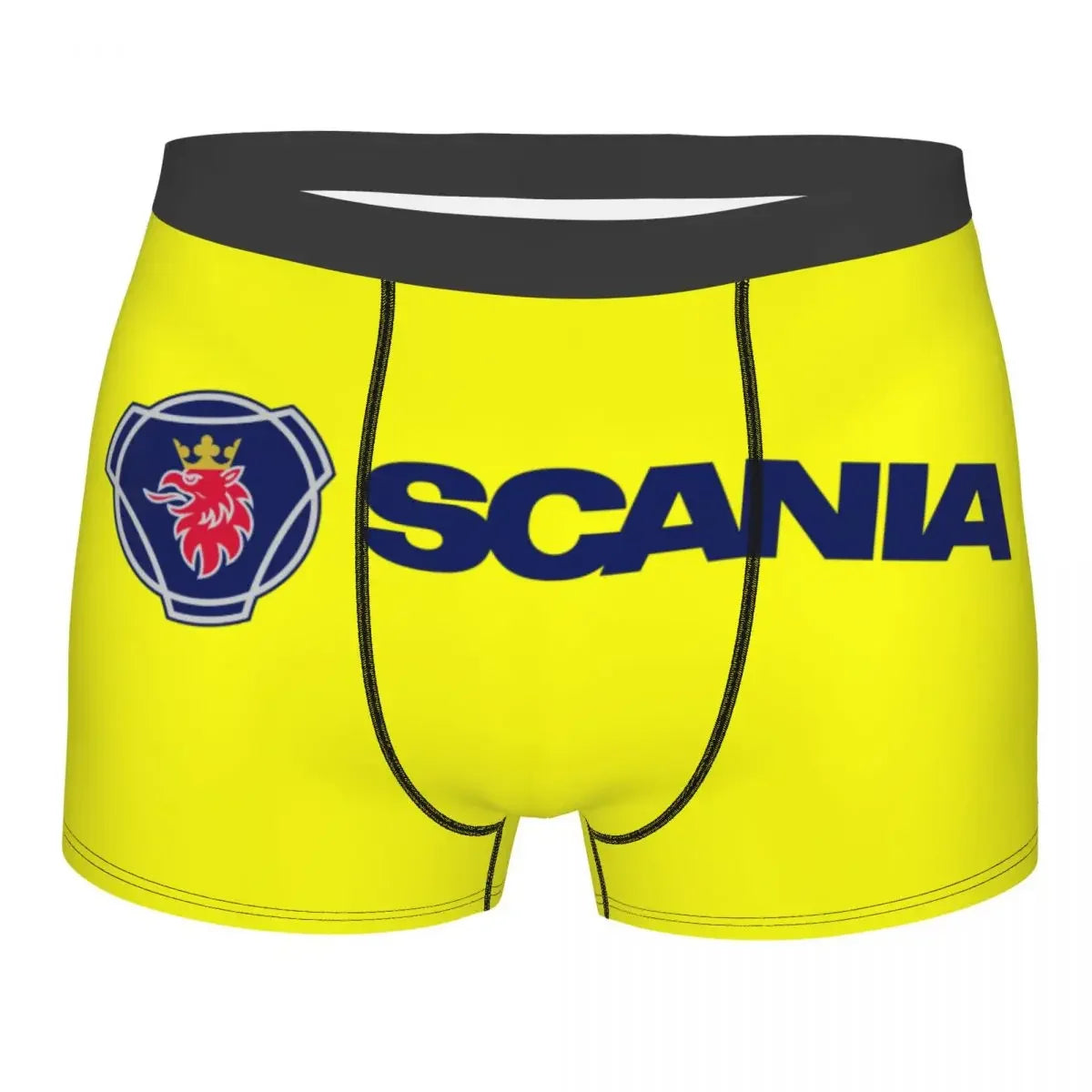 Custom Swedish Saabs Scanias Boxer Shorts For Homme 3D Printed Automobile Trucks Underwear Panties Briefs Soft Underpants