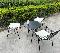 Outdoor tables and chairs, courtyard sales department, sun protection, outdoor milk tea shop, villa café, balcony