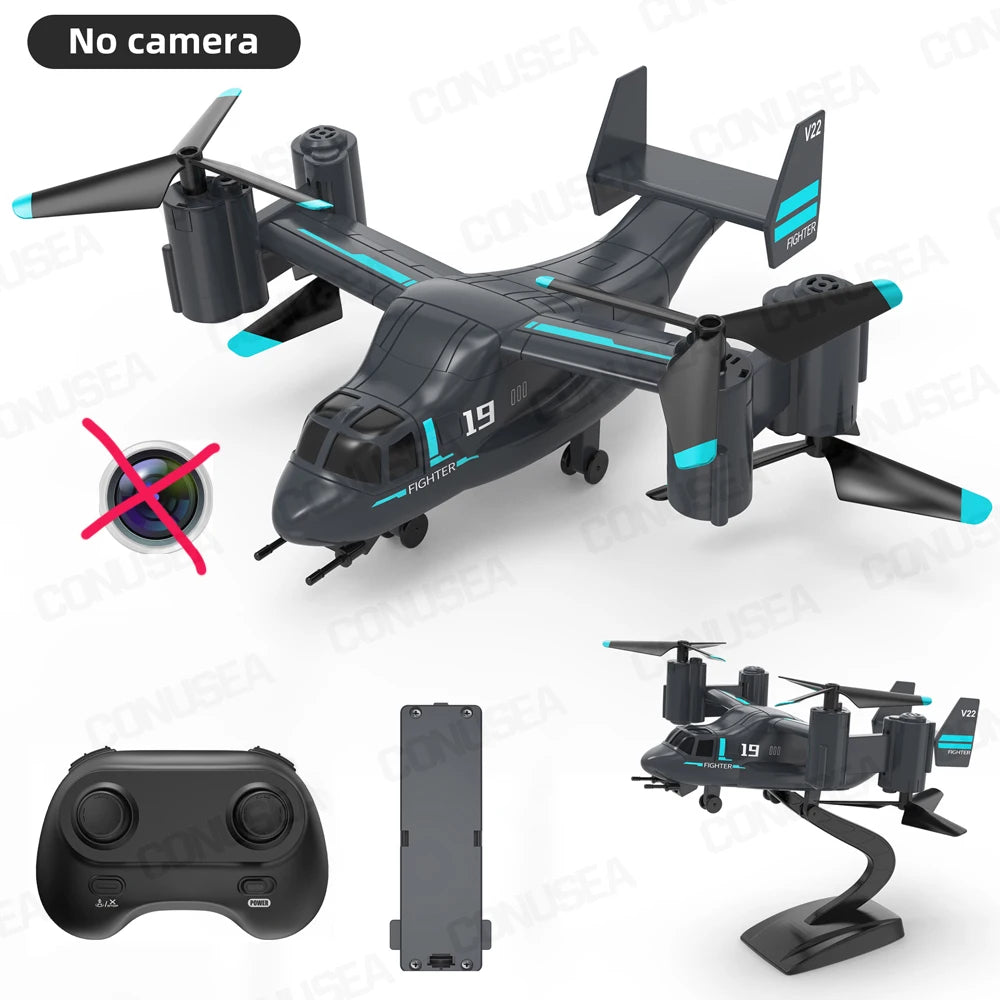 LM19 Camera Drone 480P Wifi Fpv Drones Rc Dro Remote Control Helicopter Land Air Model Quadcopter Rc Plane