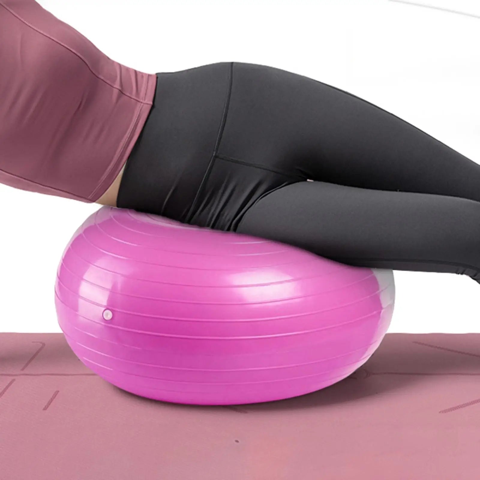 Fitness Ball Stability Yoga Ball Pilates Donut Balance for Gymnastic Home Office