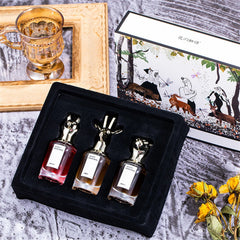 Women Perfume 75ml Gift Box Three Piece Lasting Fragrance Spray Plant Floral Scent Pheromone Eau De Parfum