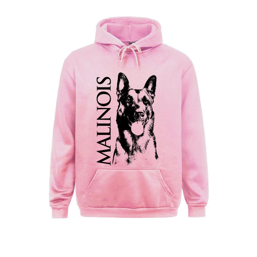 Malinois Dog Hoodies Animal Printed Men Woman Streetwear Hoodie Oversized Hooded Sweatshirts Pullovers Unisex Tracksuit Clothing