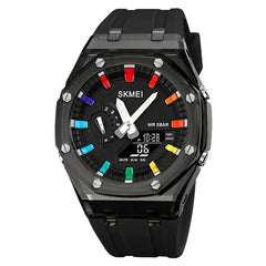 Watch for Men LED Display Sport Waterproof Shockproof Mens Quartz Wristwatches