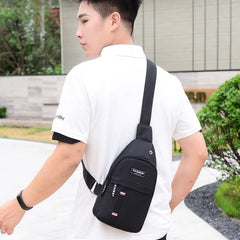 Men's Chest Bag Fashion Casual Sports Water-Proof Shoulder Crossbody Bag