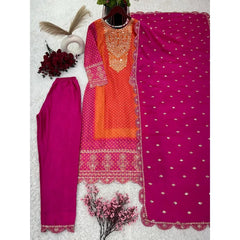 Pink Salwar Kameez PakistanI Indian Wedding Party Dress Polaroid Suit